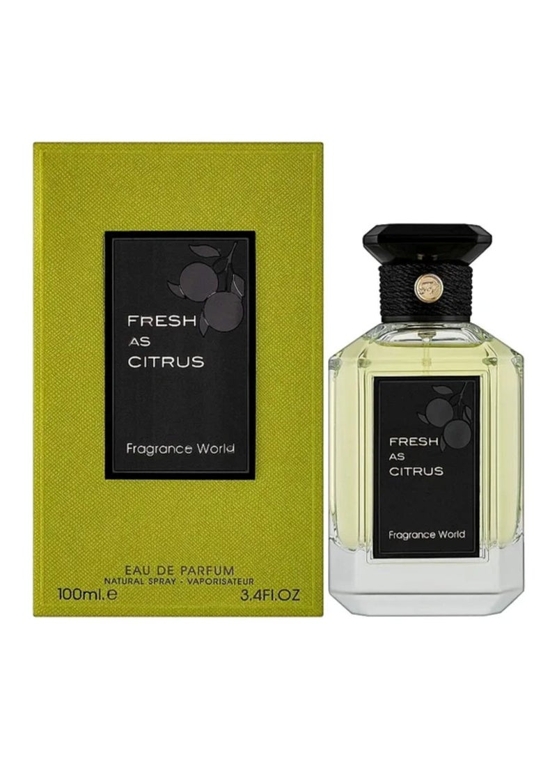 Fresh As Citrus - Eau de Parfum - Perfume For Men, 100ml