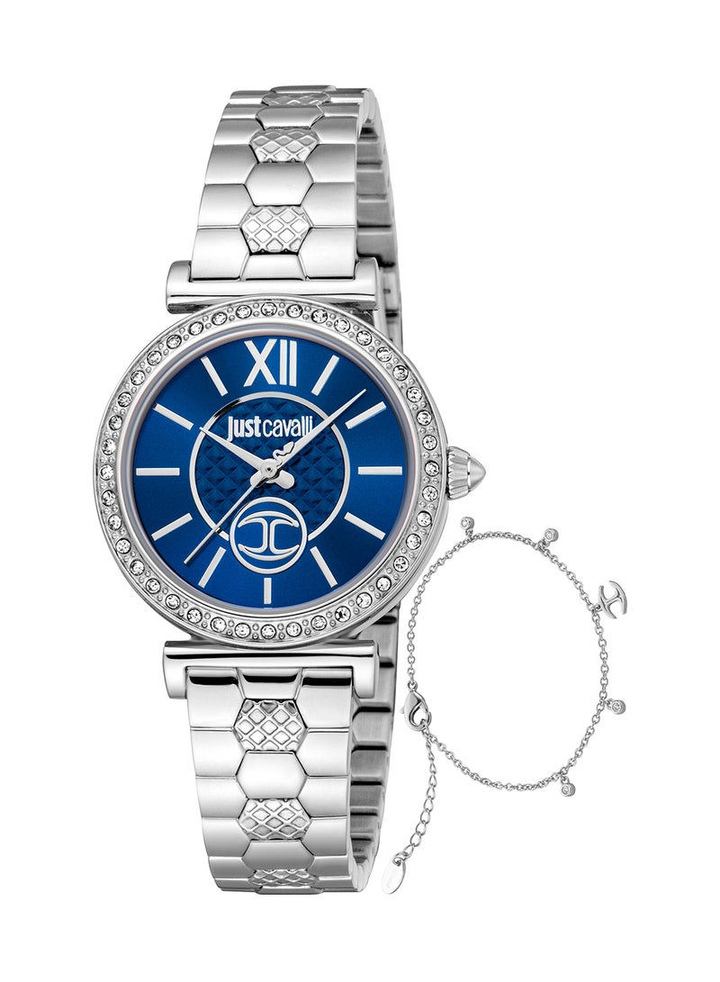 Women's Round Shape Stainless Steel Wrist Watch JC1L273M0045 - 30 Mm