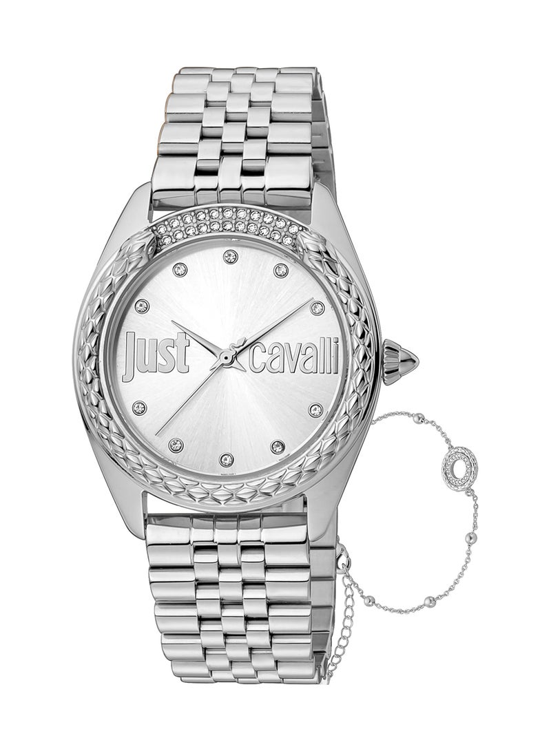 Women's Round Shape Stainless Steel Wrist Watch JC1L195M0045 - 34 Mm