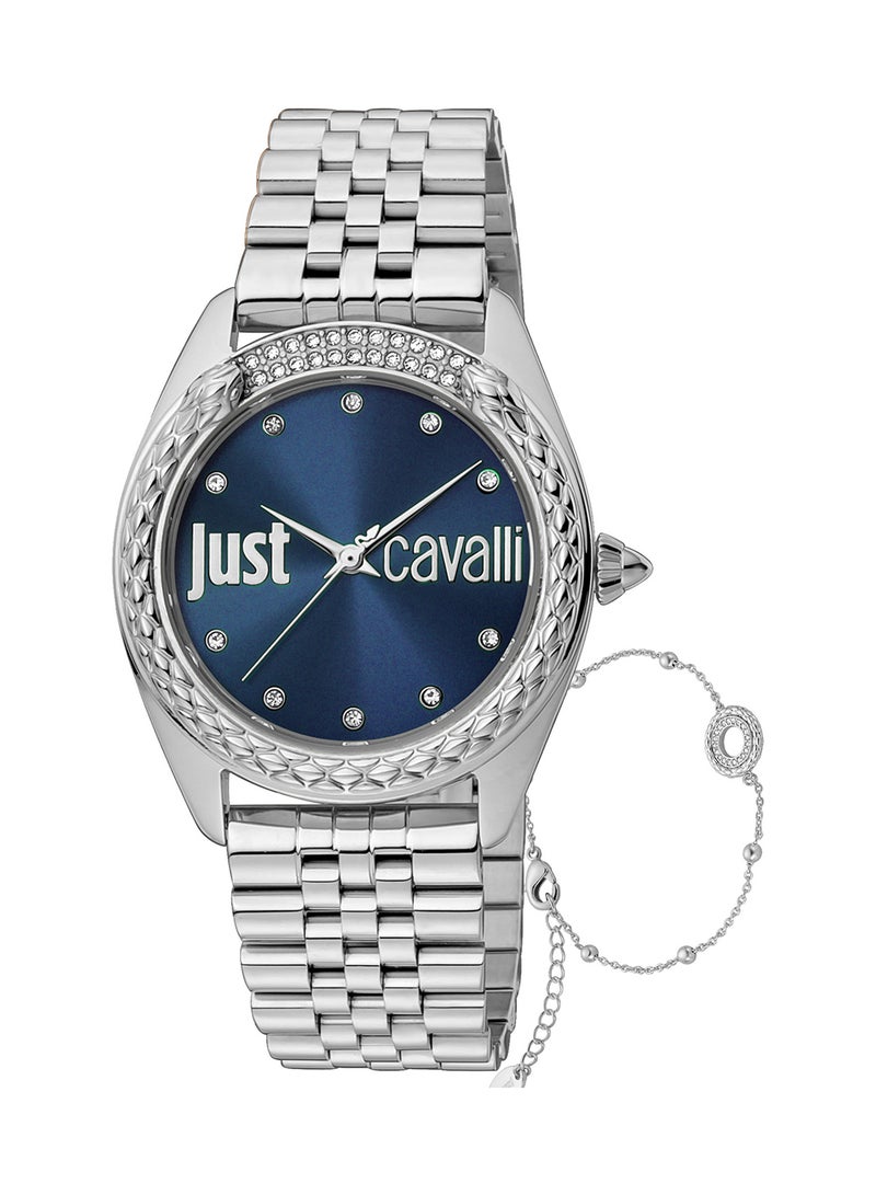 Women's Round Shape Stainless Steel Wrist Watch JC1L195M0055 - 34 Mm