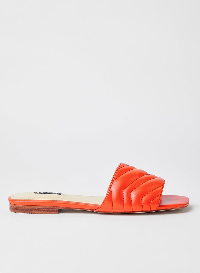 Mends 3 Flat Sandals Orange