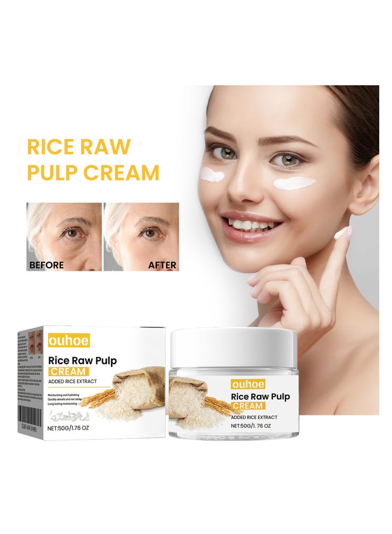 OUHOE Fading facial fine lines, repairing skin, refining pores, moisturizing cream