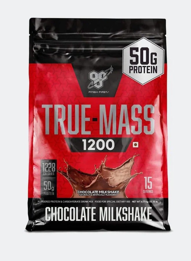 True Mass Ultra Premium Super Mass Gainer Chocolate Milkshake 10lb