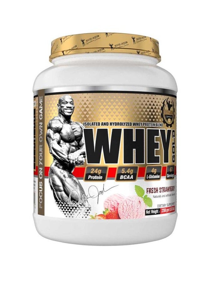 Dexter Jackson Whey Gold 5 lbs Whey Protein 67 Servings