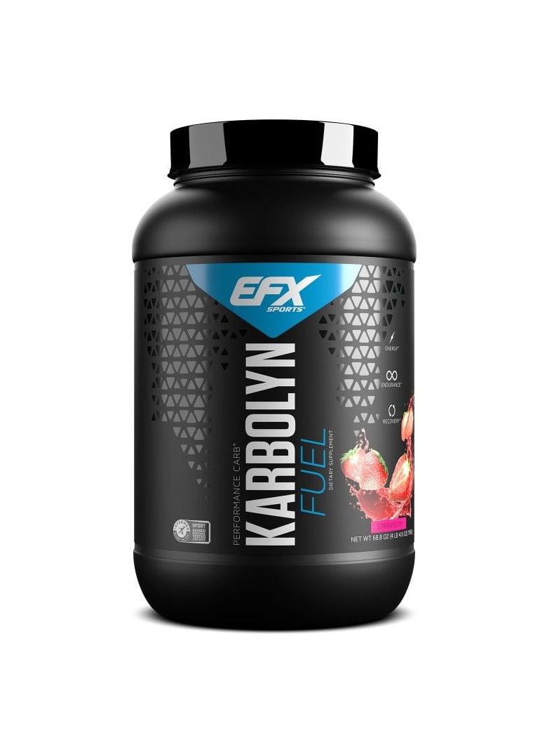 EFX Sports Karbolyn Fuel Performance Carbs 1950g Strawberry Flavor 35 Serving