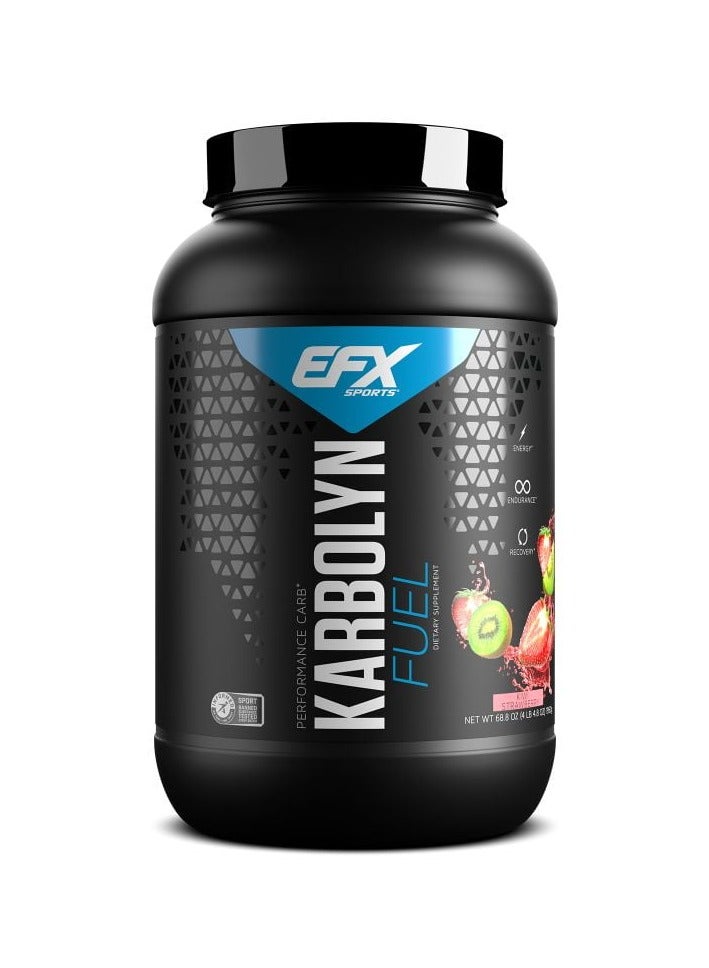 EFX Sports karbolyn fuel performance Carbs 1950g Kiwi Strawberry Flavor 35 Serving