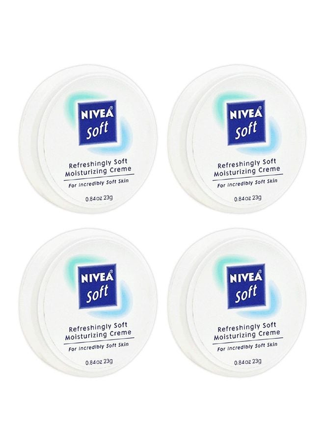 4-Piece Refreshingly Soft Moisturizing Creme 23grams