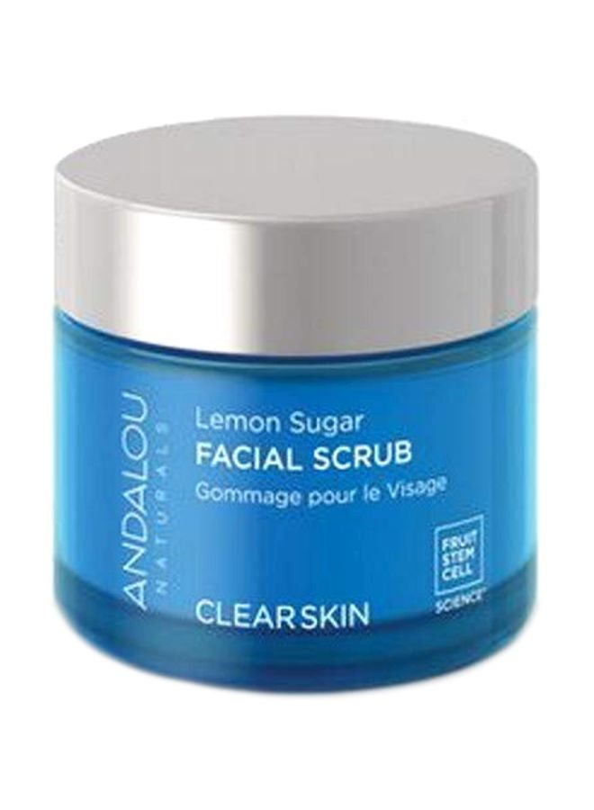 Lemon Sugar Face Scrub