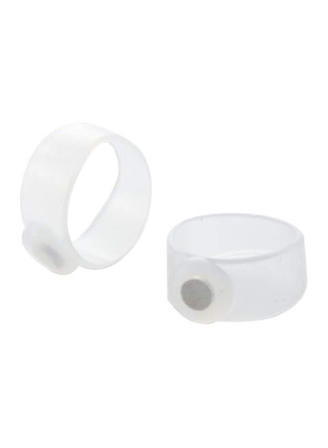 2-Piece Silicone Magnetic Toe Ring