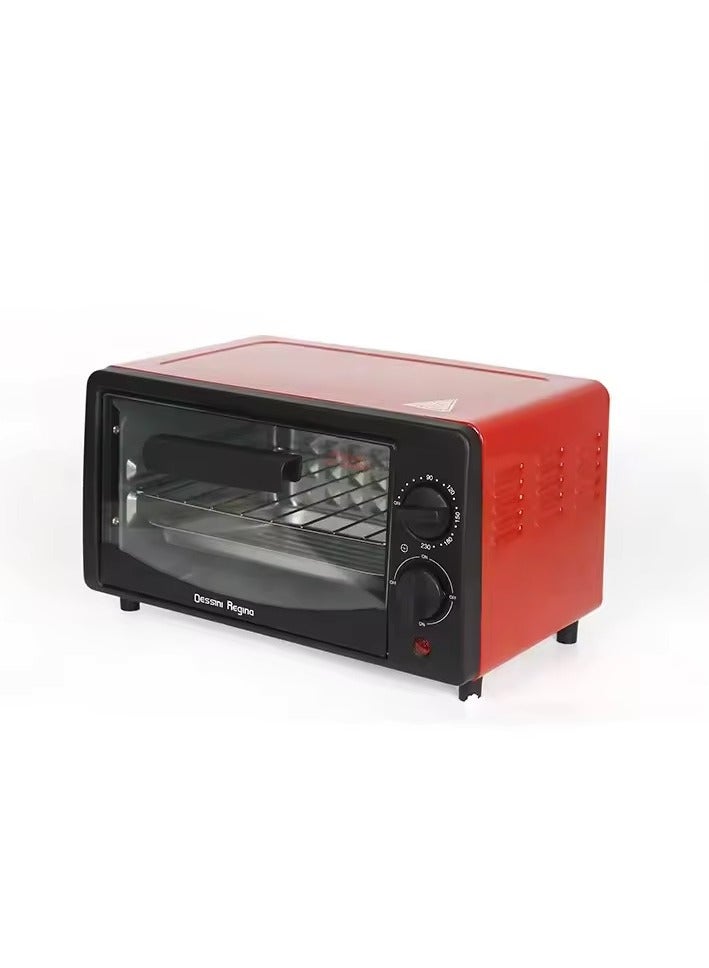 Dessini Regina Multifunctional 12L Electric Toaster Oven 800W Temperature Control with Timer