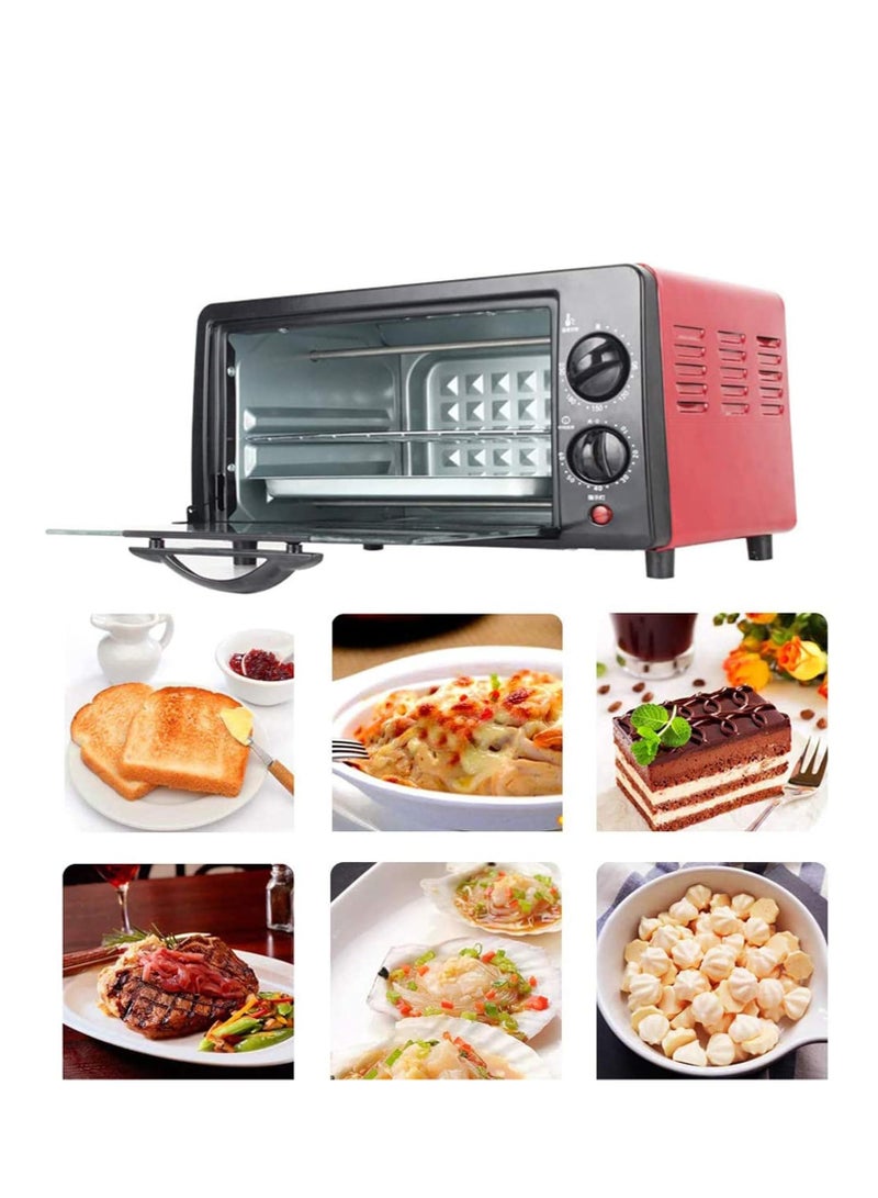 Dessini Regina Multifunctional 12L Electric Toaster Oven 800W Temperature Control with Timer