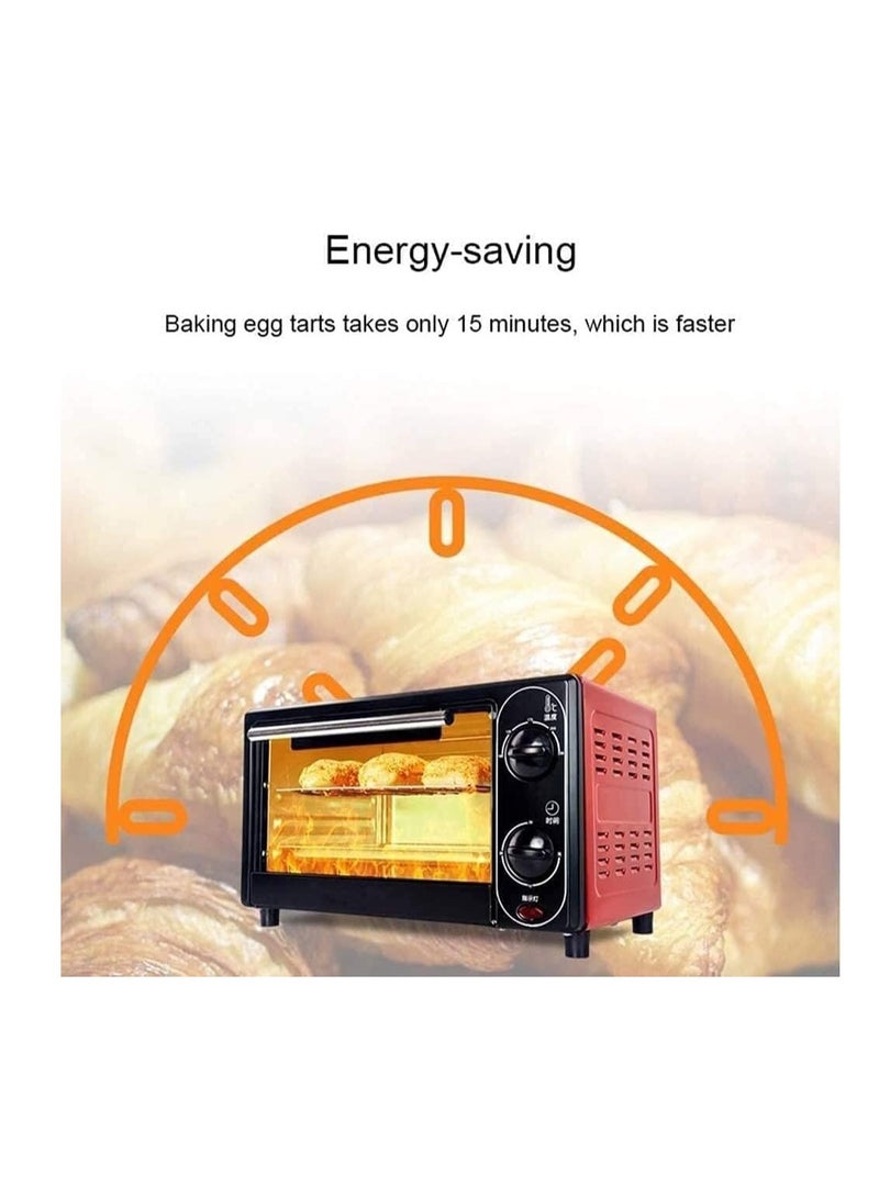 Dessini Regina Multifunctional 12L Electric Toaster Oven 800W Temperature Control with Timer