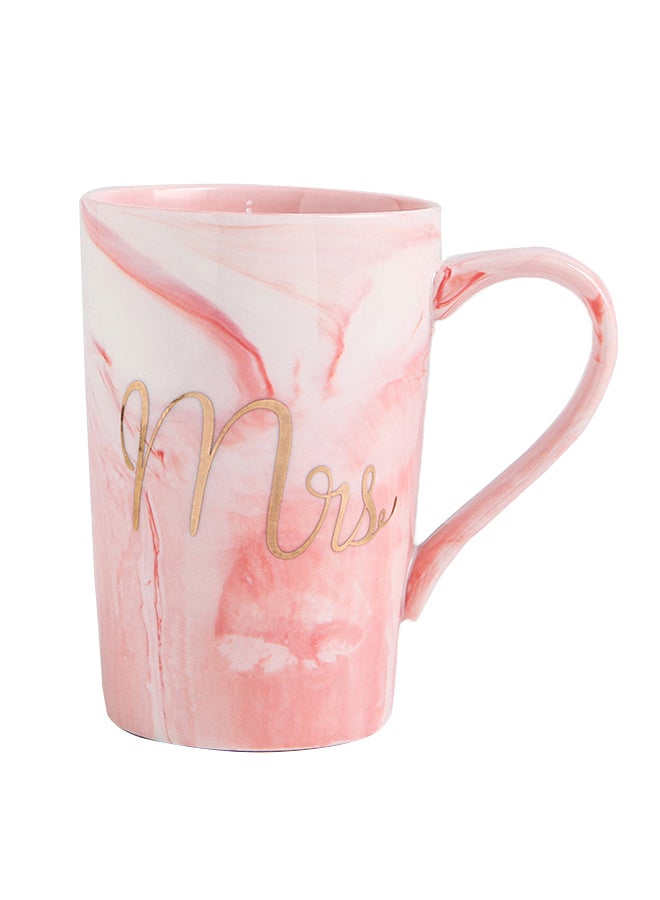 Straight Ceramic Mug Pink