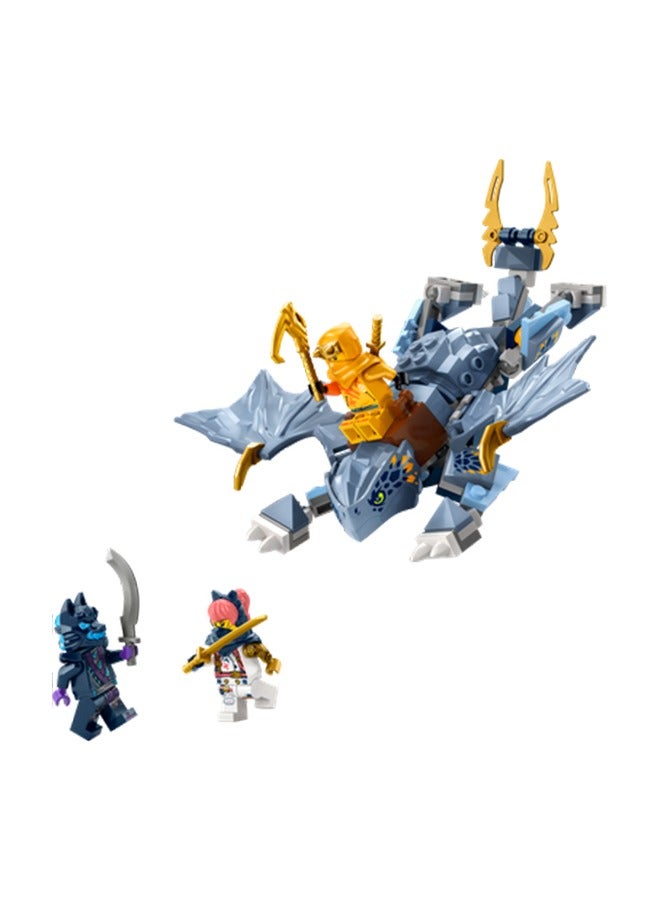 71810 NINJAGO Young Dragon Riyu Toy Playset with 3 Ninja Minifigures for Independent Play, Buildable Model and Adventure Set for Kids, Gift Idea for Boys and Girls Aged 6 Years Old and Over