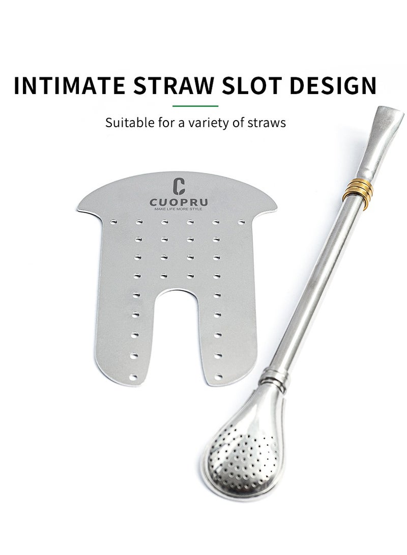 Yerba Mate Cup Set with Mate Cup, Bombilla Straw, Tea Filter