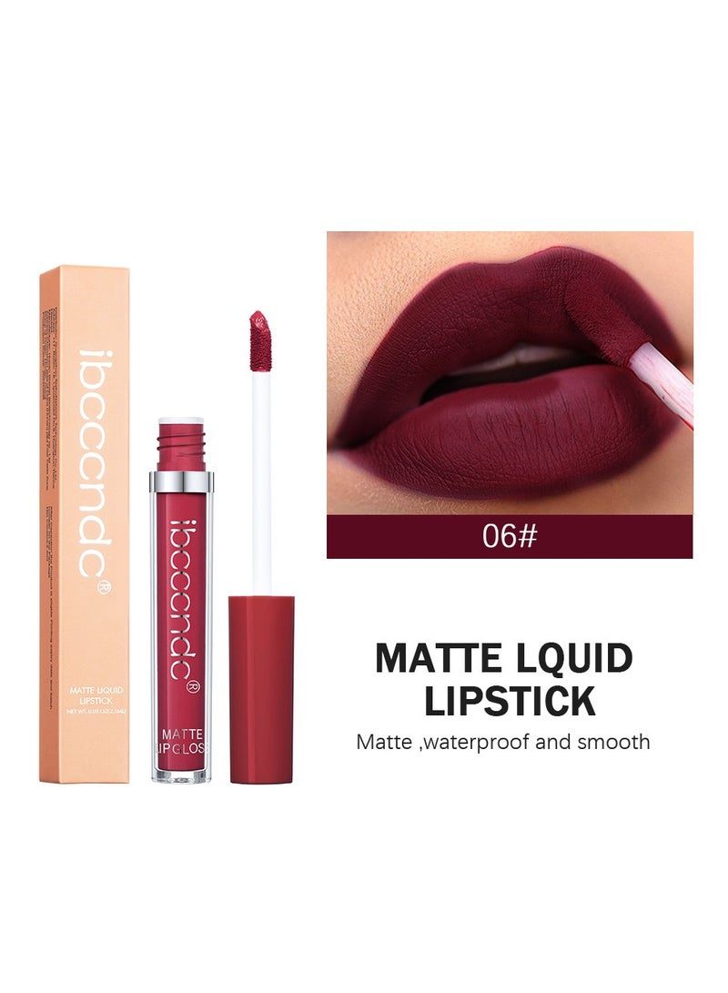 Velvet Matte Moisturizing Lip Glaze Lip Gloss 2.5ml