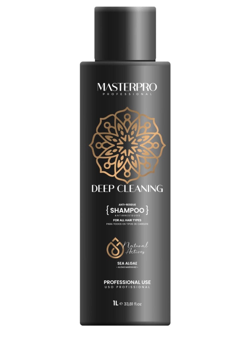 Clarifying Shampoo - Deep Cleaning - Anti Residue  - with Seaweed -  Strength & Resistance - for All Hair Types - 1L