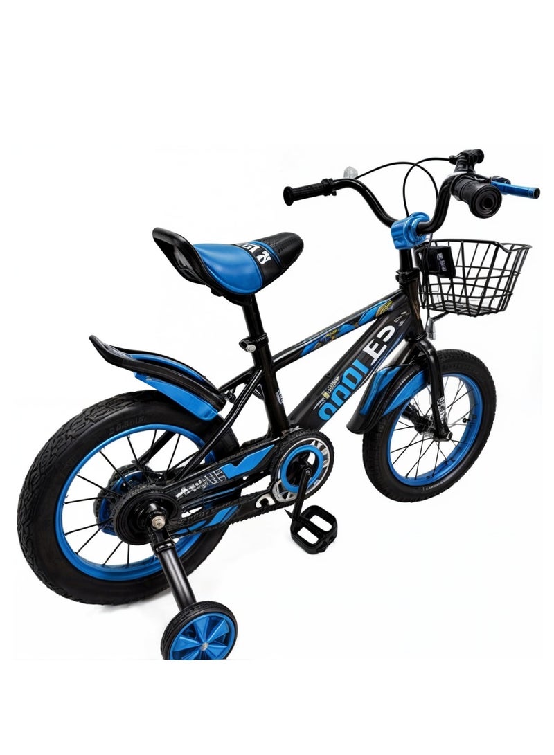 Shard Children Bicycle For Ages 3-5 Years With Training Wheels basket bell