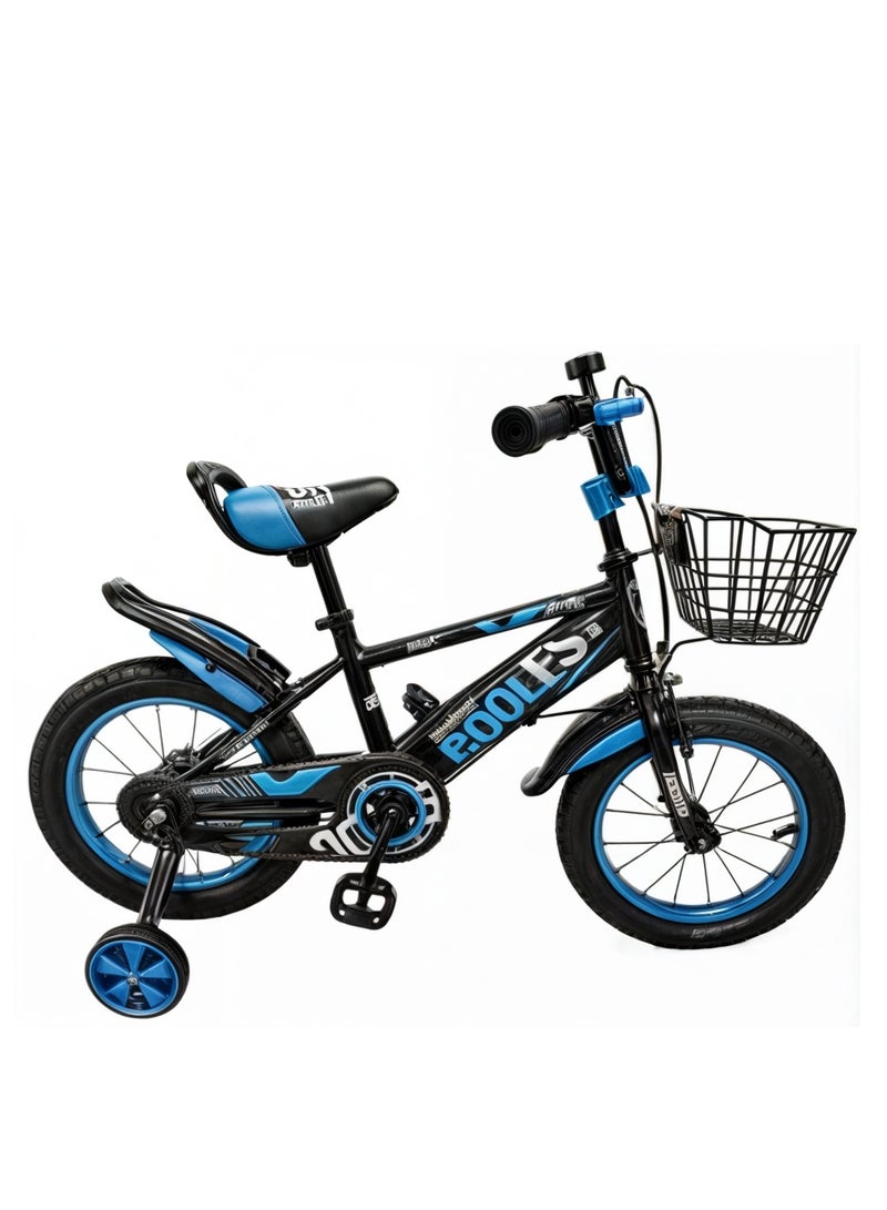 Shard Children Bicycle For Ages 3-5 Years With Training Wheels basket bell