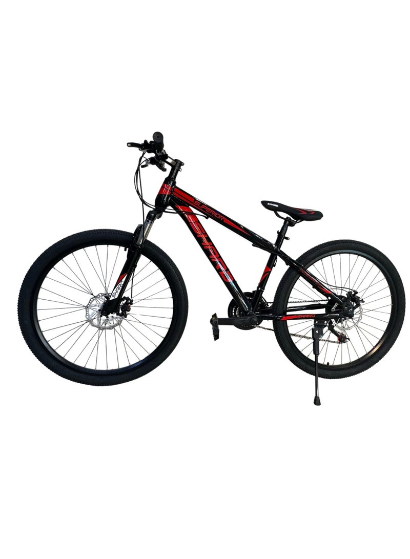 Shard Superior mountain bike,26inches,21spped,frame carbon steel