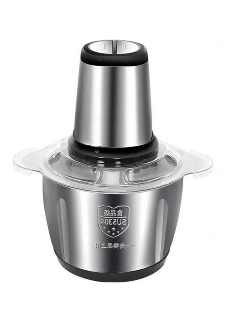 Food Processor, Mini Chopper for Meat, Vegetables, Fruits and Nuts, Stainless Steel Bowl-250W