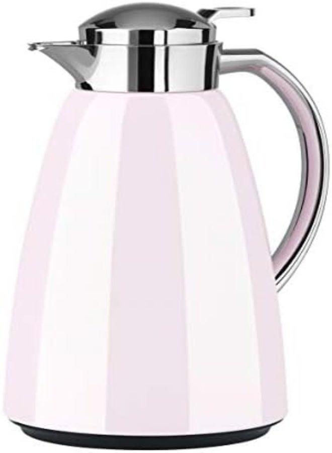 Emsa F4130200 Campo, Plastic Abs Thermal Jug 1 Litre, Pastel Rose