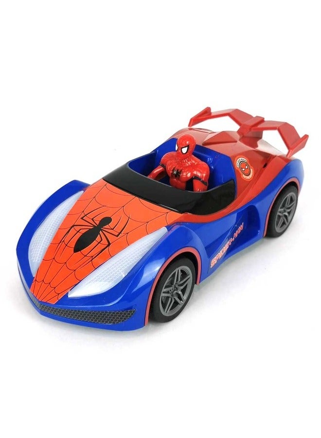 Spider man Friction Car with Sound and Lights