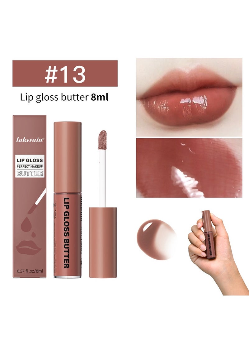 Long-lasting Color Moisturizing Lip Glaze Lip Gloss 8ml