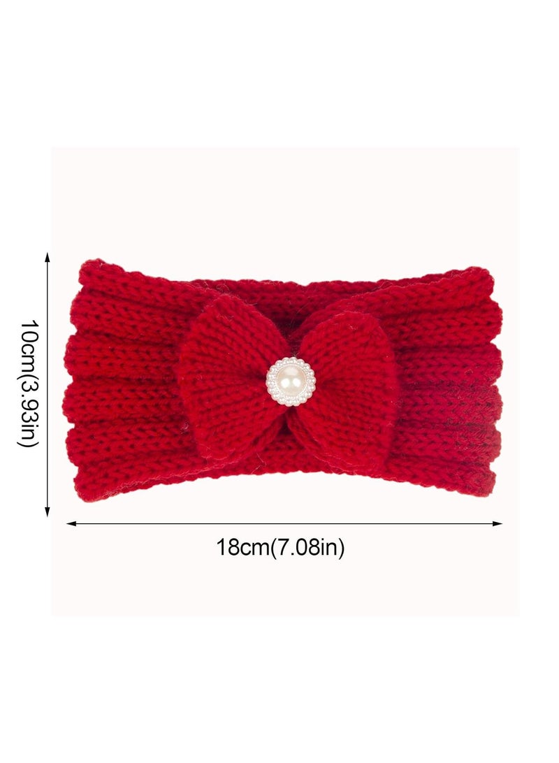 2 Piece Baby Knitted Protective Headscarf