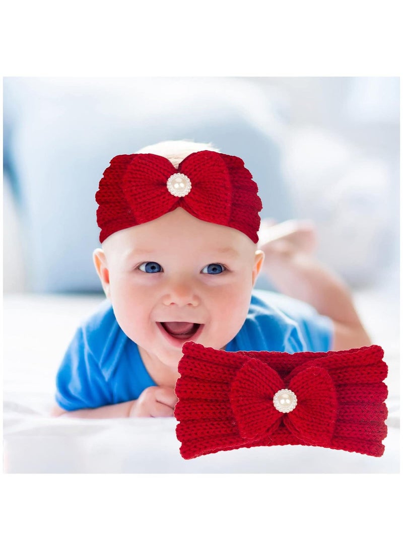 2 Piece Baby Knitted Protective Headscarf