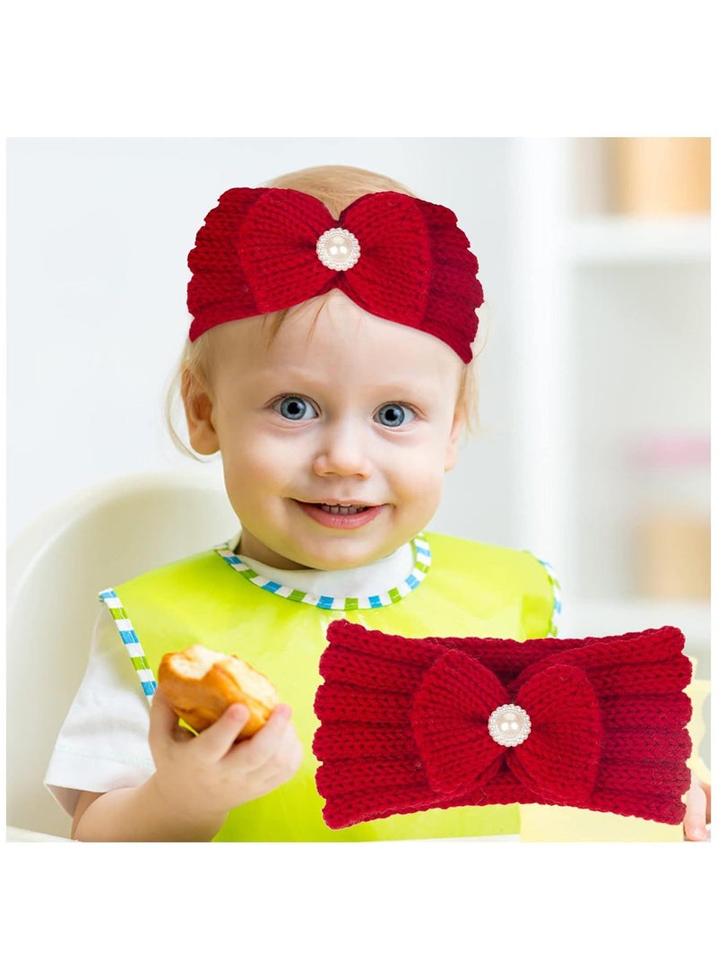 2 Piece Baby Knitted Protective Headscarf