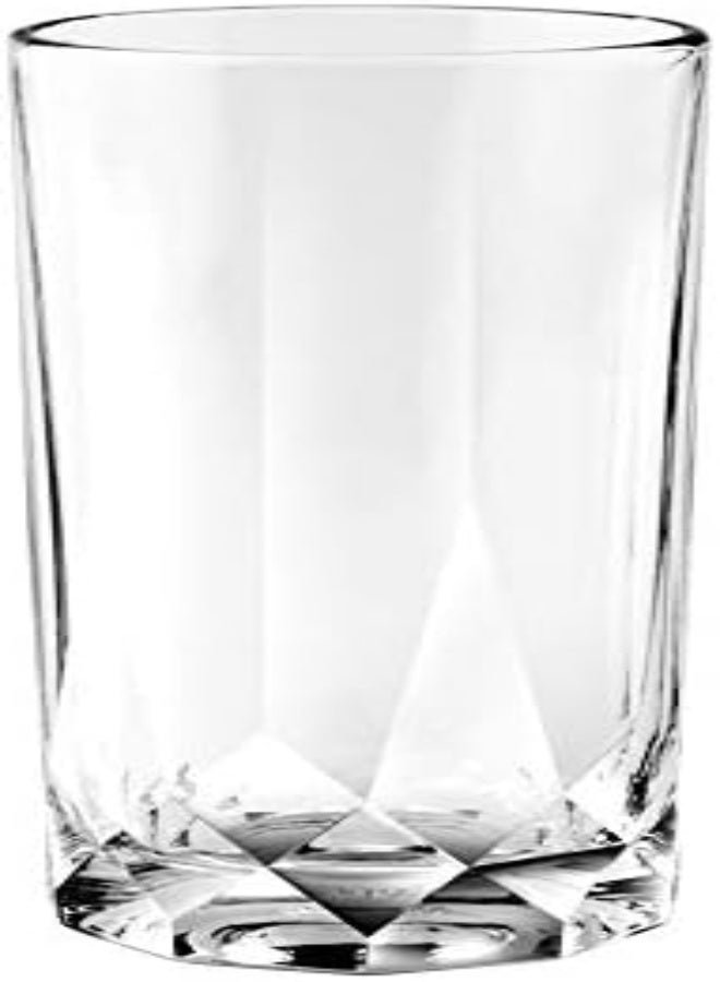 Ocean Connexion Long Drink Glass, Set Of 6, Clear, 430 Ml, P02809, Highball Glass, Tall Glass, Beverage Glass, Long Drink Glass, Water Glass, Juice Glass