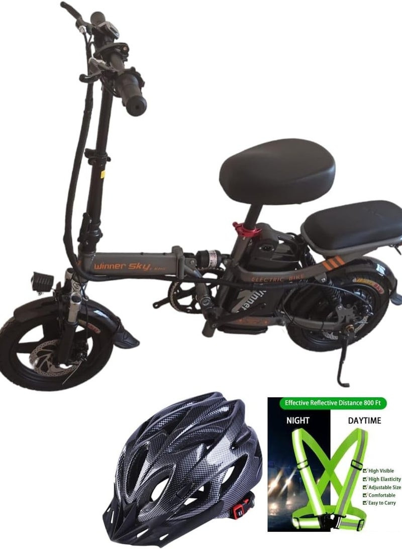 Winner Sky Electric Scooter (K11) 500w 48v 13Ah, 30Km long range with two seats this amazing NEXT GENERATION E Scooter comes with FREE HELMET,MOBILE HOLDER and SAFETY BELT (UNISEX ADULTS,YOUTH)
