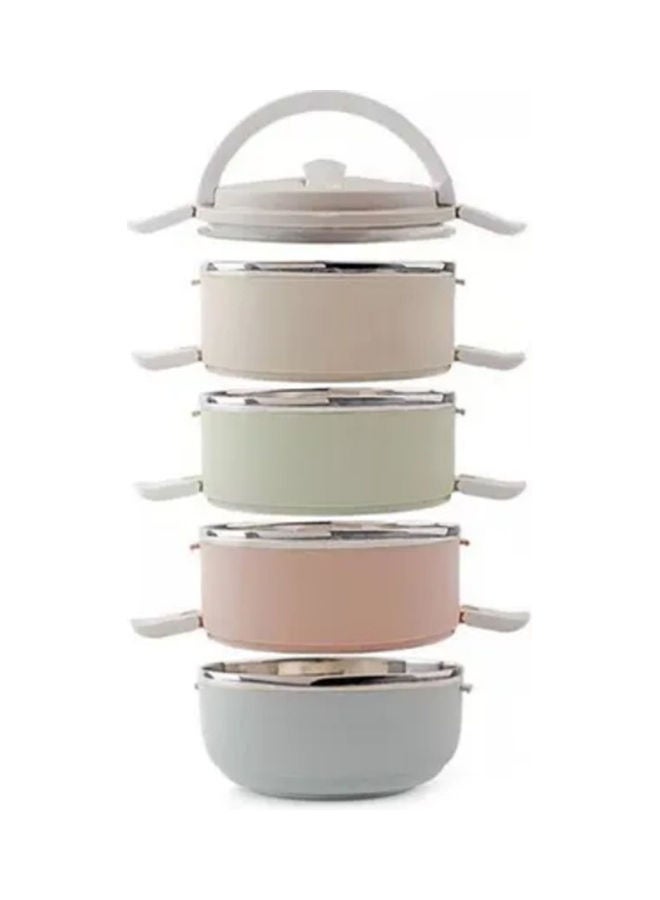 Insulated Lunch Box Set Multicolour 2800ml