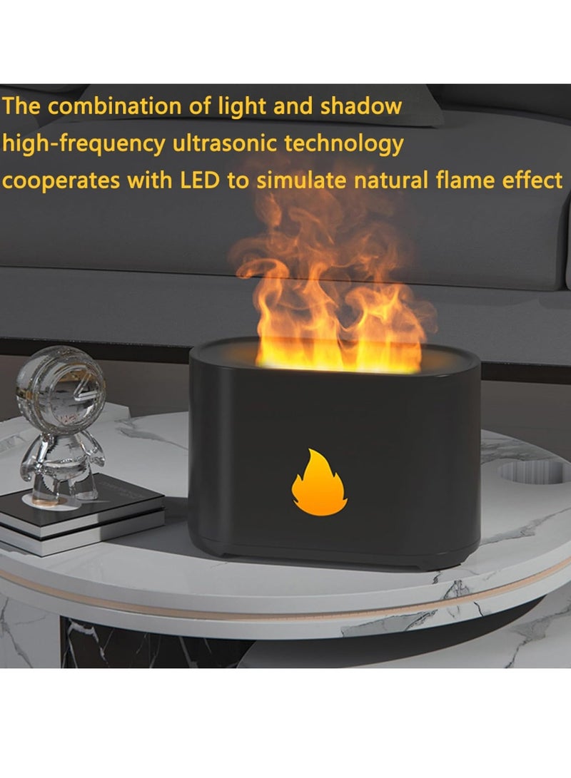 Essential Oil Diffuser, Atmosphere Lighting Silent Desk Humidifier, Durable Long Lasting Aromatherapy Diffuser, Portable Color Changing Room Diffusers For Home Office, (White 4)