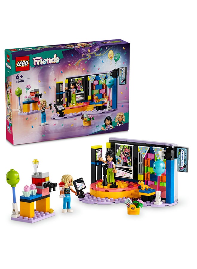 LEGO 42610 Friends Karaoke Music Party Building Toy Set (196 Pieces)