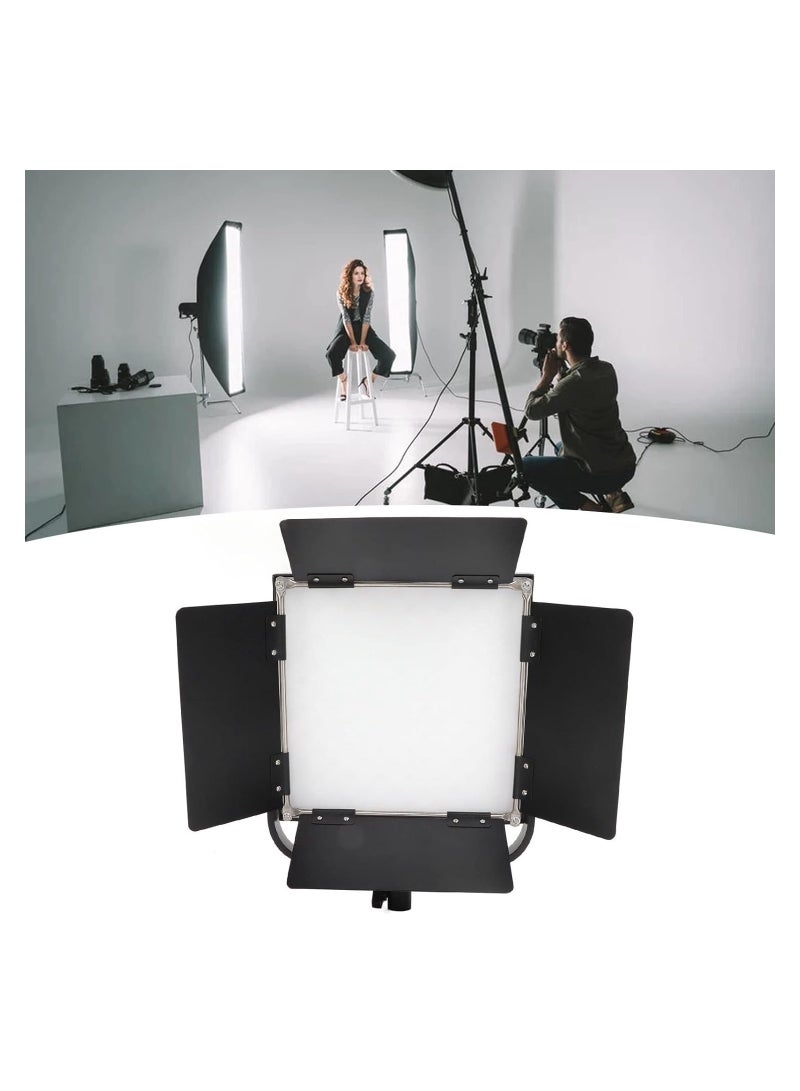 50W RGB LED Video Light Kit with 248 LED Beads, 2700-9999K Color Temperature, U Bracket, APP Control, Ideal for Studio Photography and Video Recording