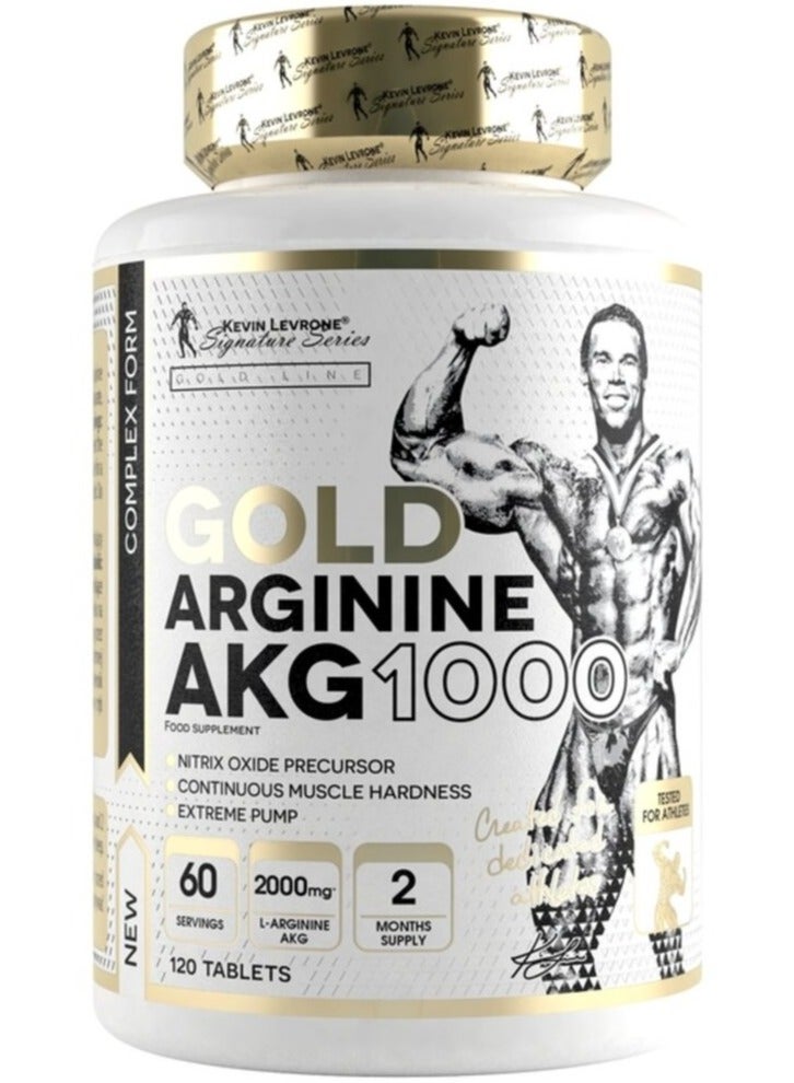 Kevin Levrone Gold Arginine AKG 1000 120 Tablets