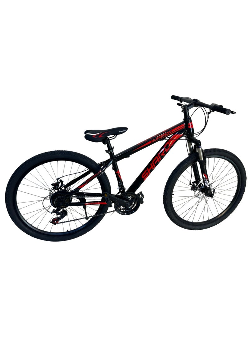 Mountain Bike SUPERIOR, Carbon Steel, 21 Speed, Size 26, Inches