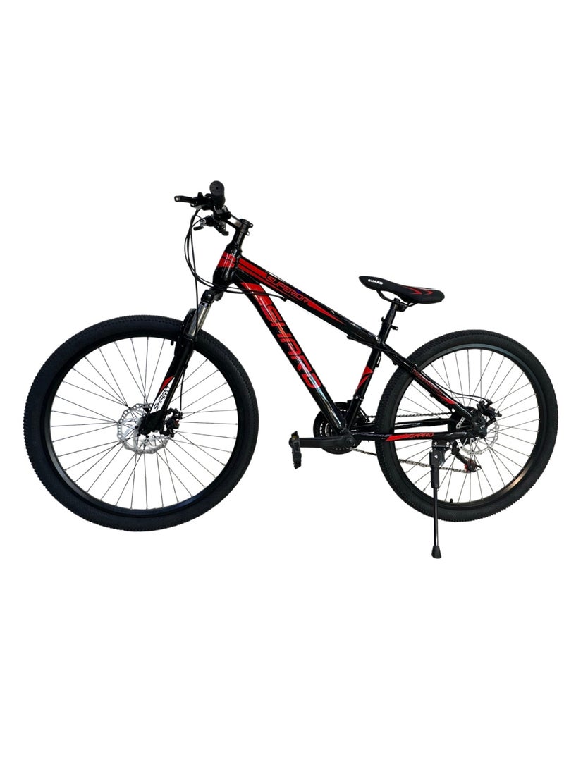 Mountain Bike SUPERIOR, Carbon Steel, 21 Speed, Size 26, Inches