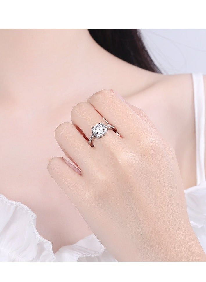 Adjustable Collection Cubic Zirconia Ring for Women - Royal Designer Look WITH Luxury Gift Box