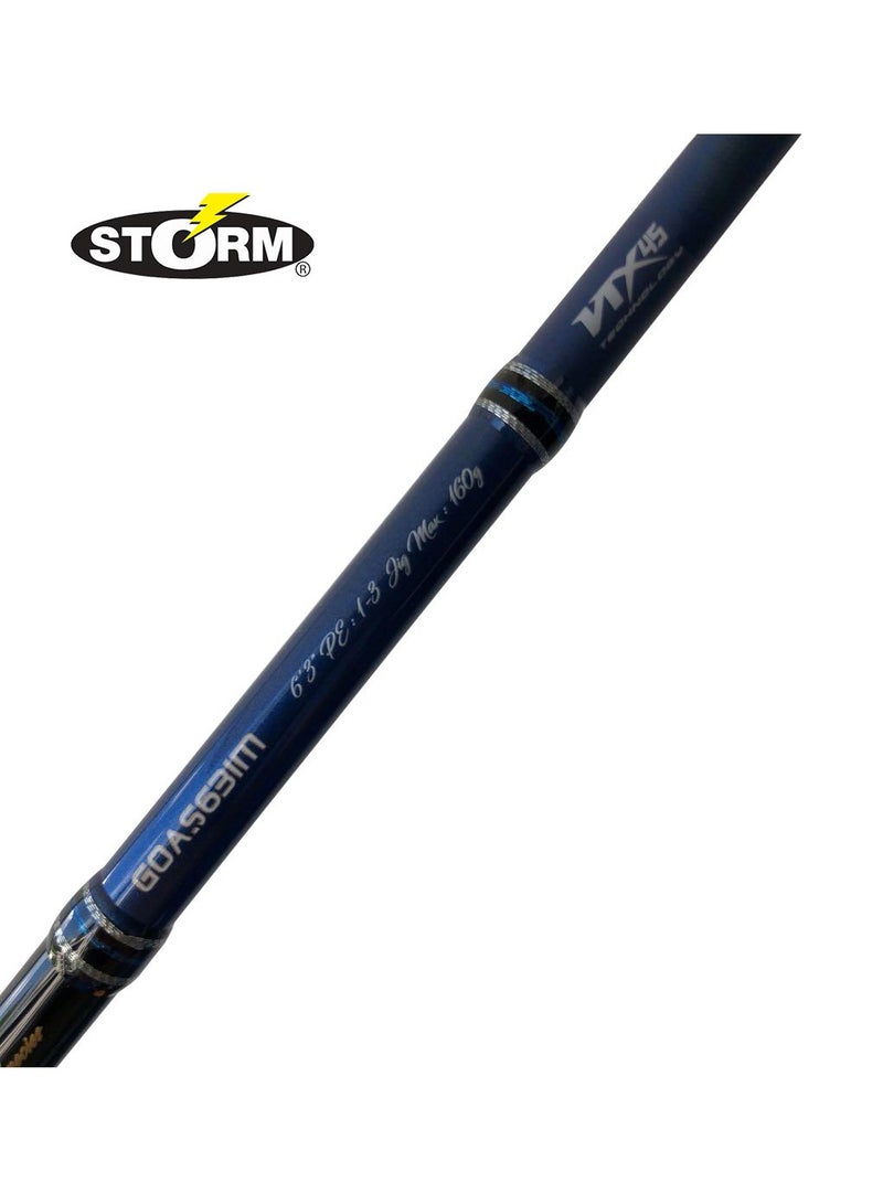 Storm Gomoku Azzura Spin 6'3 Rod