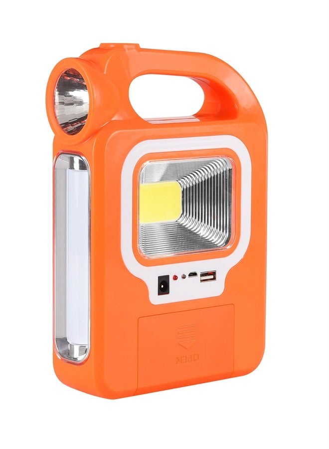 3 in 1 Solar USB Rechargeable COB LED Camping Lantern Charging for Device Waterproof Emergency Flashlight LED Light