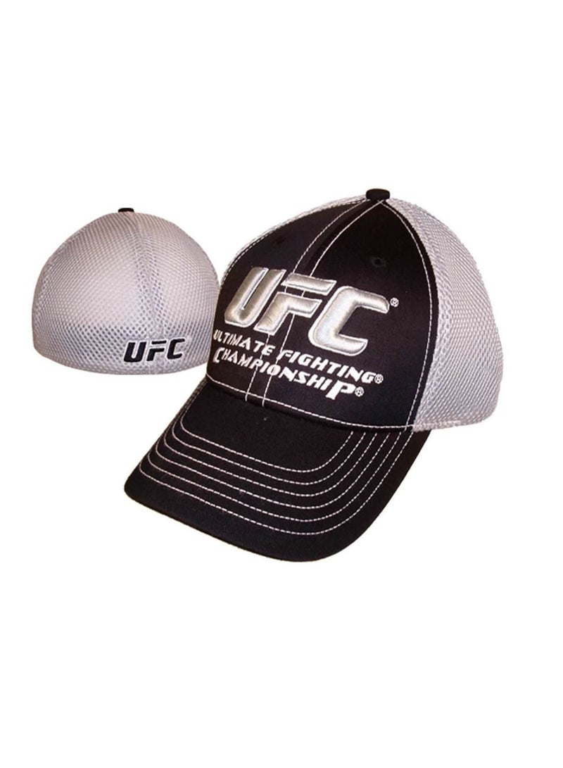 UFC FLEX FIT CAP GREY STANDARD