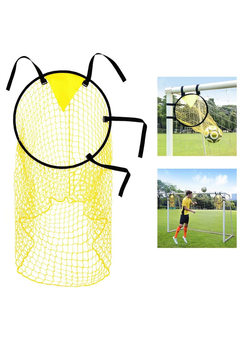 1PCS Soccer Shooting Accuracy Training Goal, Top Bins Soccer Target Goal Shooting Practice Soccer Target Goal Soccer Goal Shooting Accuracy Goal for Shooting Soccer Accuracy Training