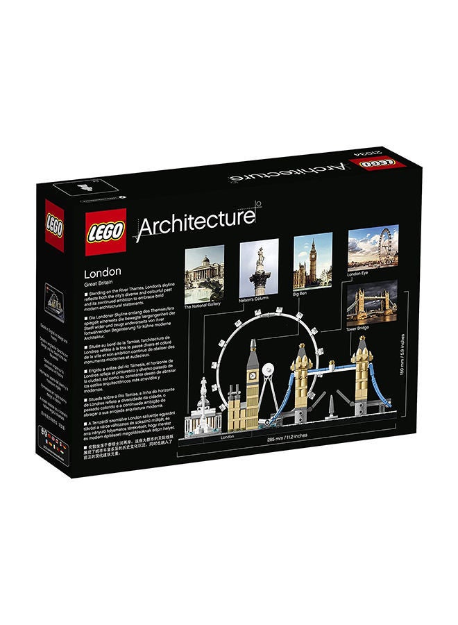 LEGO 21034 Architecture London Building Toy Set (468 Pieces)