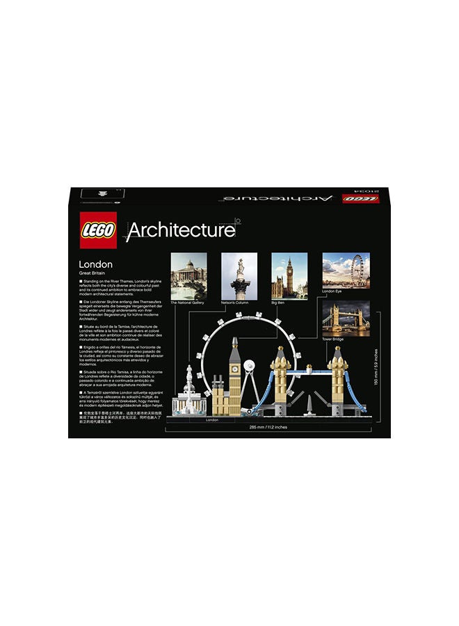 LEGO 21034 Architecture London Building Toy Set (468 Pieces)