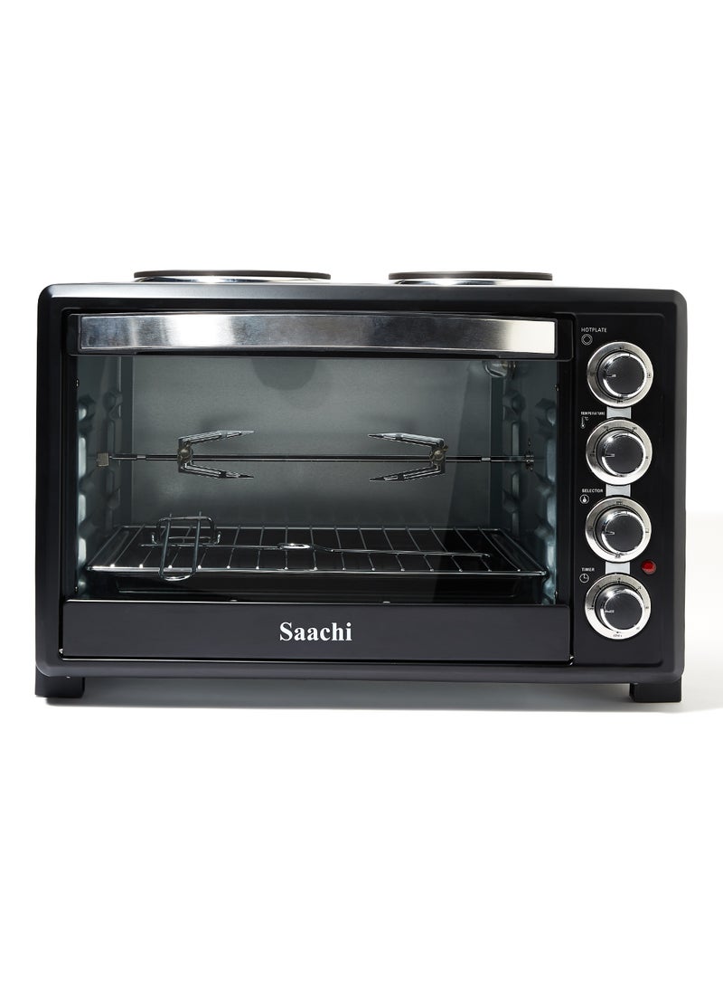 Electric Oven With Hotplates 45.0 L 2000.0 W NL-OH-1946HPG-BK Black