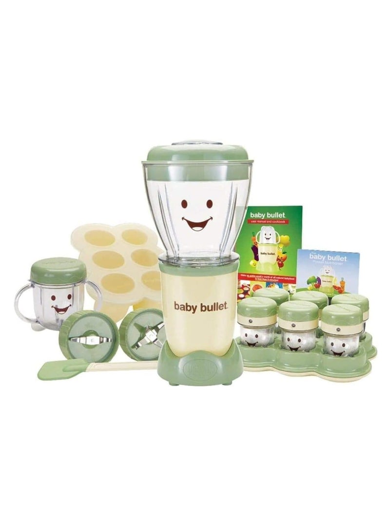 20-Piece Baby Bullet Blender Complete Baby Care System Green