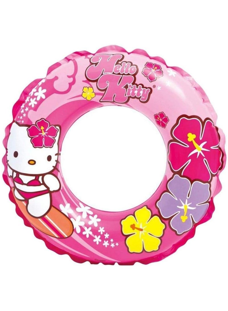 Hello Kitty swimming ring, model H62013, size 70 cm, pink color